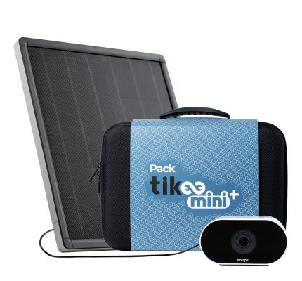 Enlaps Tikee mini+ Pack Timelapse Camera & External Solar Panel